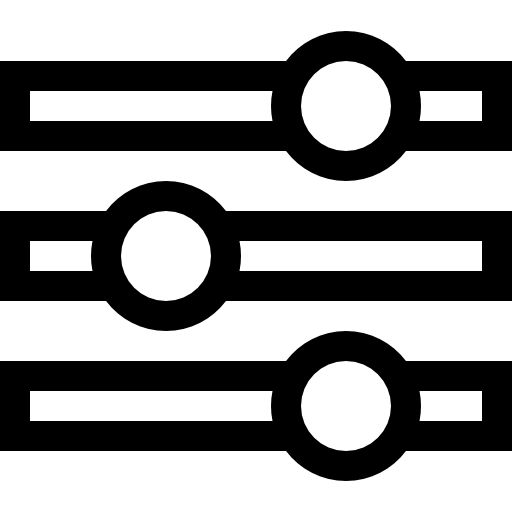 suwaki Basic Straight Lineal ikona