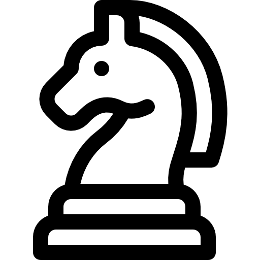rycerz Basic Rounded Lineal ikona