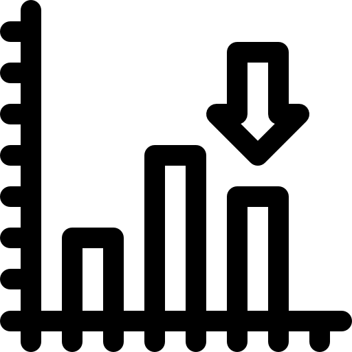 Гистограмма Basic Rounded Lineal иконка