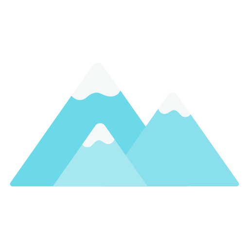 Mountains Generic color fill icon