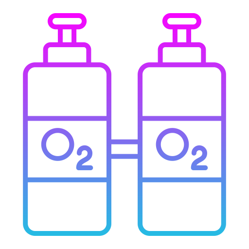 oxígeno Generic gradient outline icono