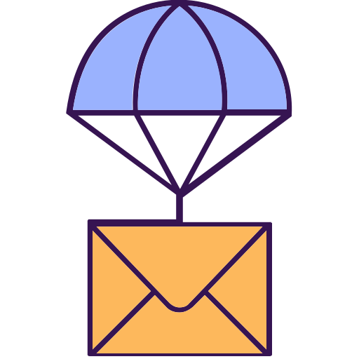 e-mail en montgolfière Generic Others Icône