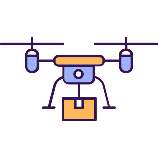 livraison du courrier par drone Generic Others Icône