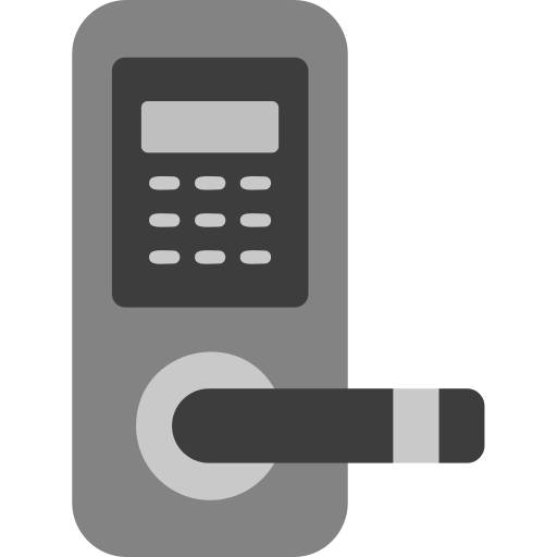 Door lock Generic color fill icon