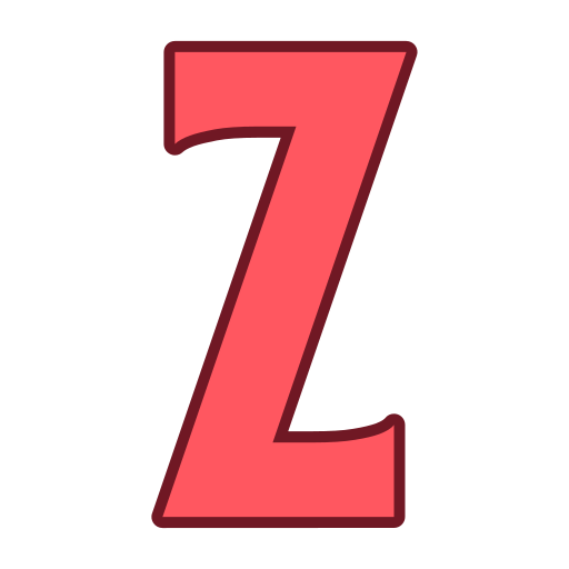 Letter z Generic color lineal-color icon