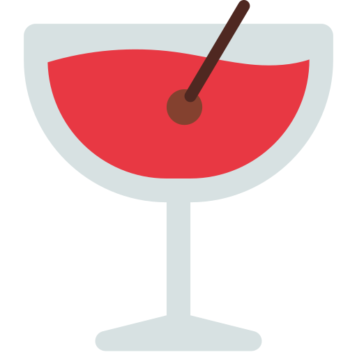 cocktail Juicy Fish Flat icon