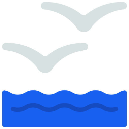 gaviotas Juicy Fish Flat icono