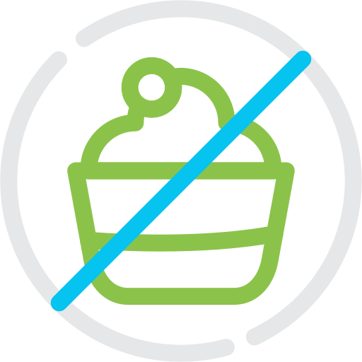 No sweets Generic color outline icon