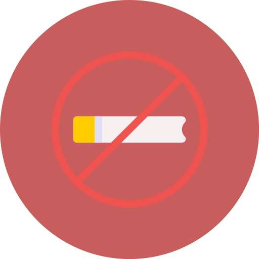 niet roken Generic color fill icoon