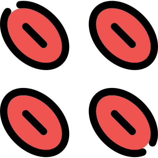 células de sangre Generic color lineal-color icono
