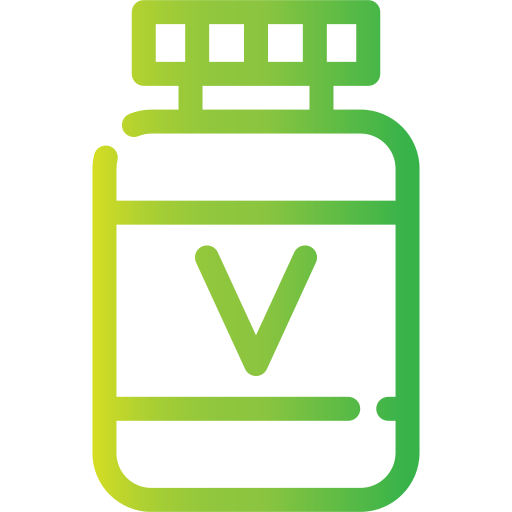 vitamina Generic gradient outline icona
