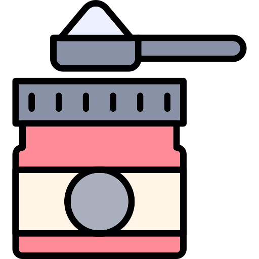 Powder Generic color lineal-color icon