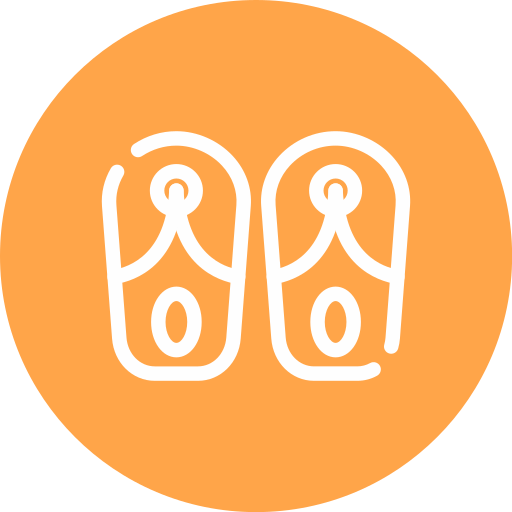 chancletas Generic color fill icono