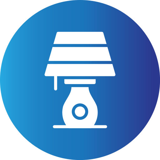 Table lamp Generic gradient fill icon