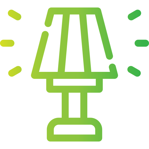 tafellamp Generic gradient outline icoon