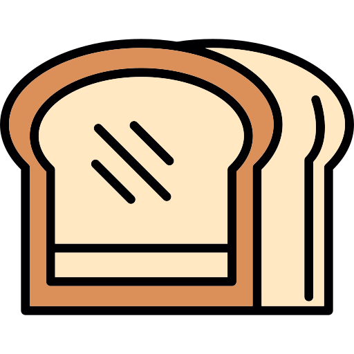 Bread Generic color lineal-color icon