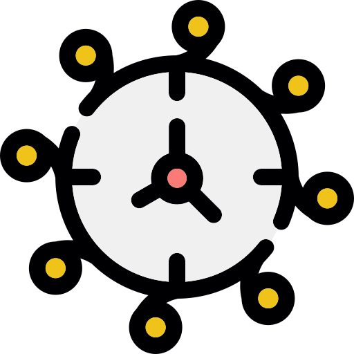 настенные часы Generic color lineal-color иконка