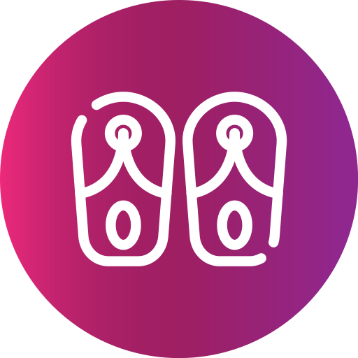 flip-flops Generic gradient fill icon