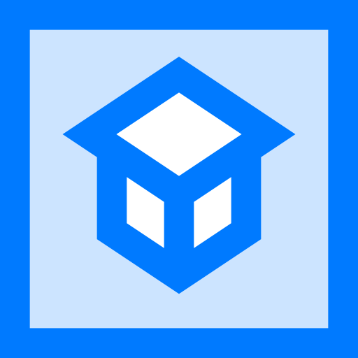 e-learning Vitaliy Gorbachev Blue icon