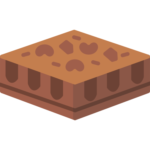 brownies Generic color fill icono