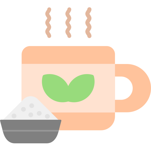 café con leche matcha Generic color fill icono