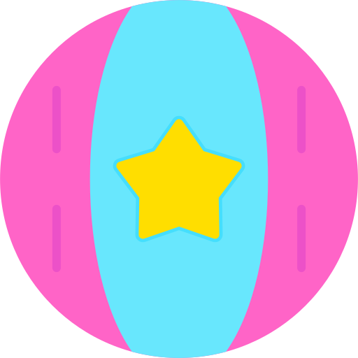 palla Generic color fill icona