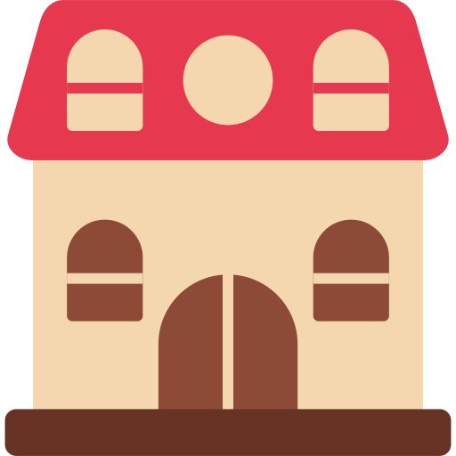 Doll house Generic color fill icon