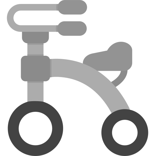 Трехколесный велосипед Generic color fill иконка