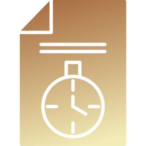 Time managament Generic gradient fill icon