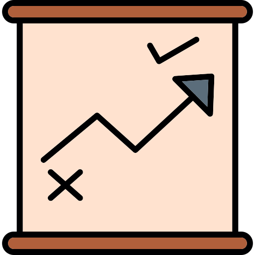 전략 계획 Generic color lineal-color icon