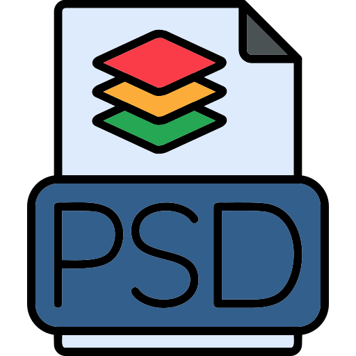 psdファイル Generic color lineal-color icon