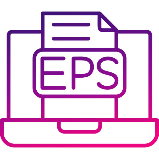 eps-extensie Generic gradient outline icoon