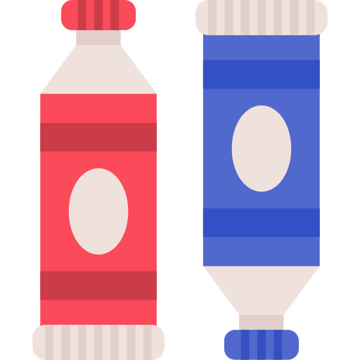 Ölgemälde Generic color fill icon