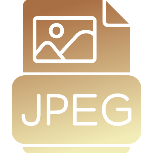 jpgファイル Generic gradient fill icon