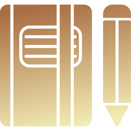 スケッチブック Generic gradient fill icon