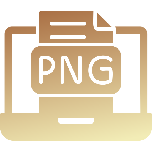 png ファイル形式 Generic gradient fill icon