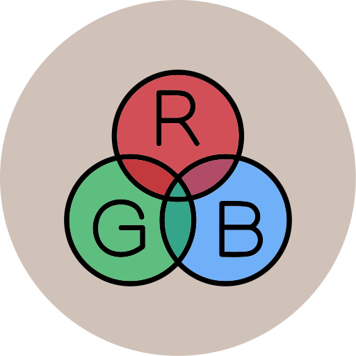 rgb Generic color lineal-color Ícone