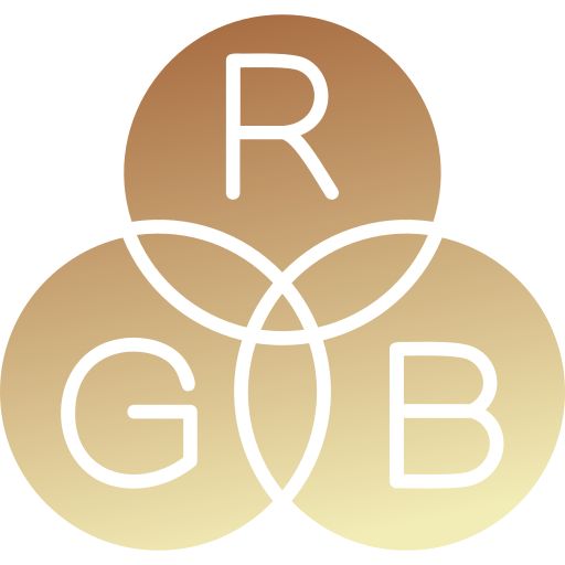 rgb Generic gradient fill icon