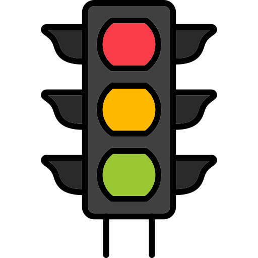 semaforo Generic color lineal-color icona