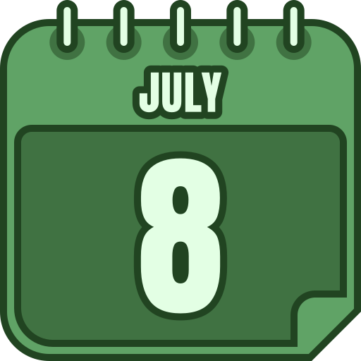 July Generic color lineal-color icon