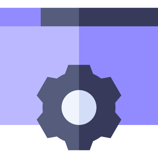 개발 Basic Straight Flat icon