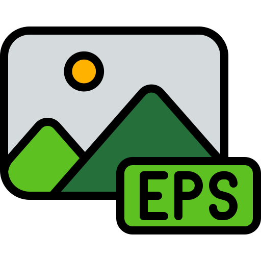 eps-datei Generic color lineal-color icon