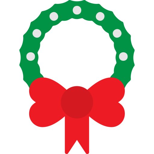 クリスマスリース Generic color fill icon