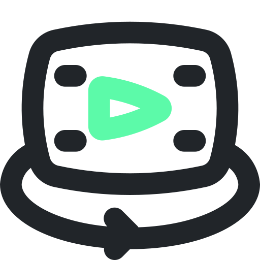 360 video Generic color outline icon