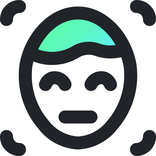 scansione del volto Generic gradient lineal-color icona