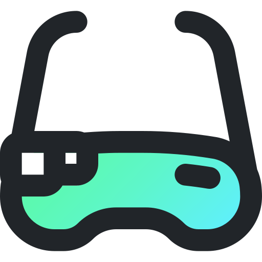 Smart glasses Generic gradient lineal-color icon