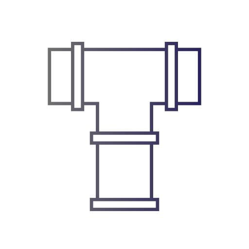 水管 Generic gradient outline icon