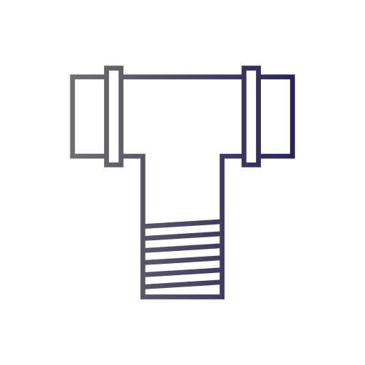Водопроводная труба Generic gradient outline иконка