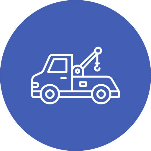 レッカー車 Generic color fill icon