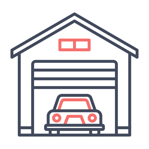 garage Generic color outline icon